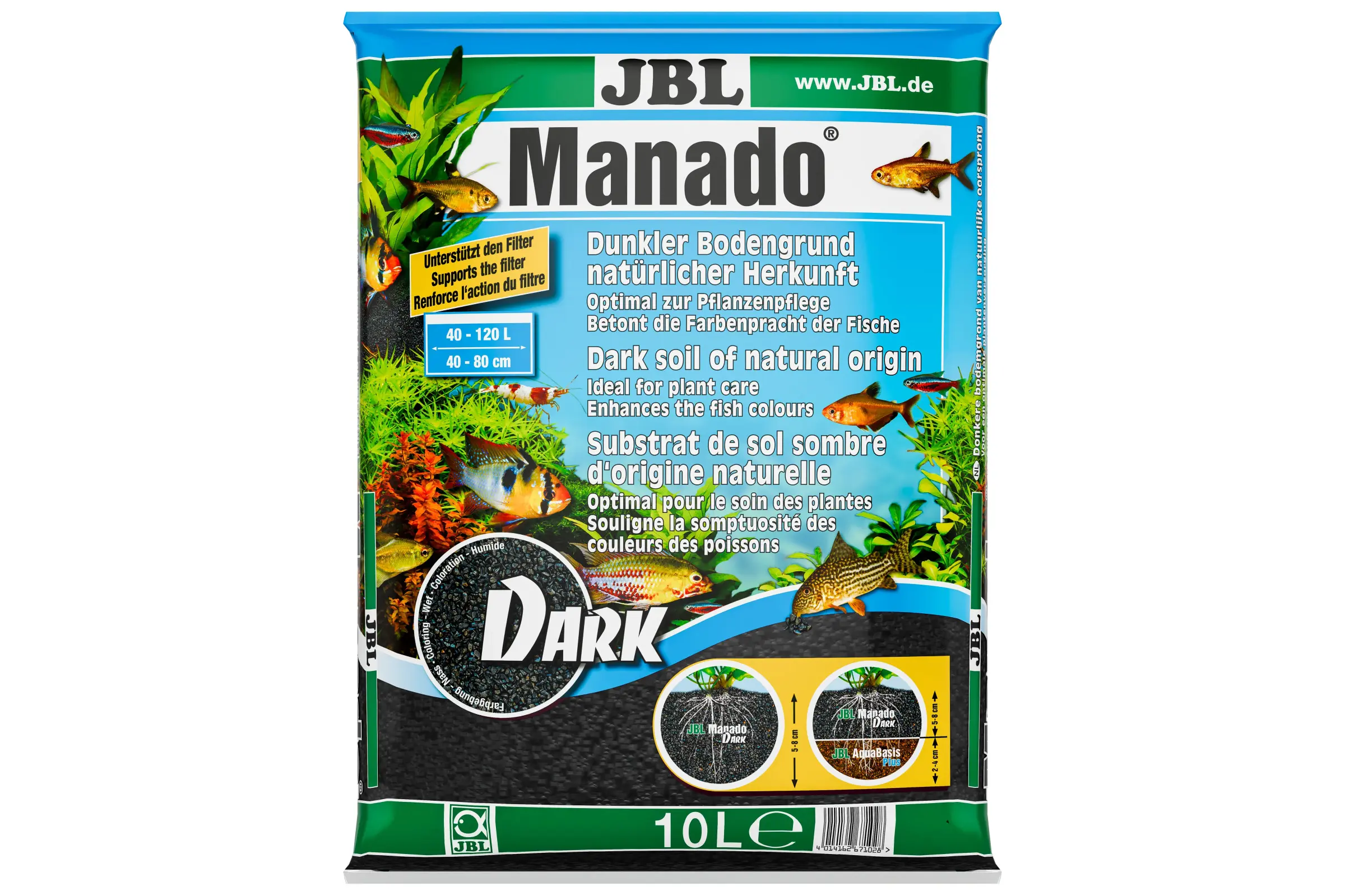 JBL Manado DARK 10 l – JBL-Herstellerbild