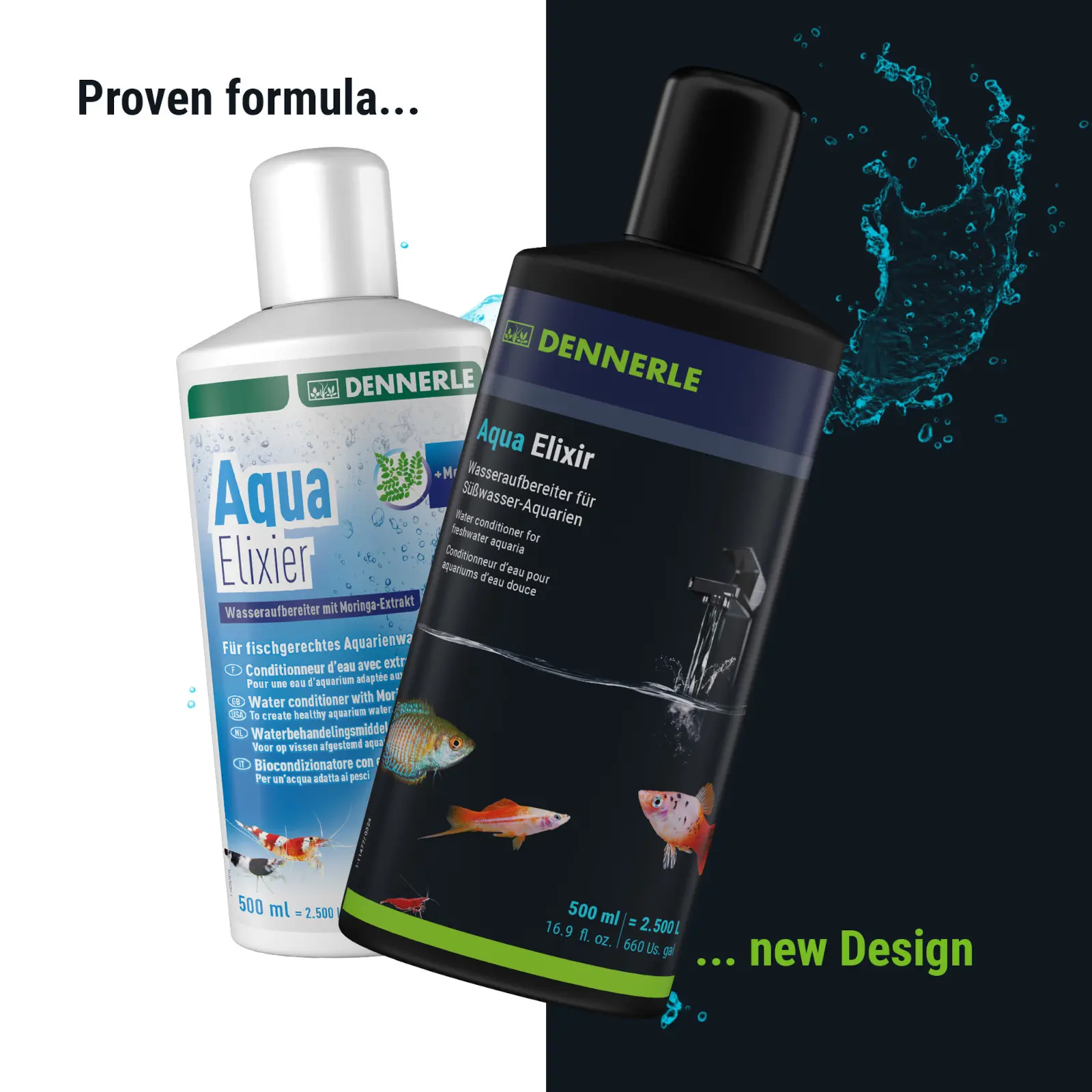 Dennerle Aqua Elixier, Wasseraufbereiter, 250 ml