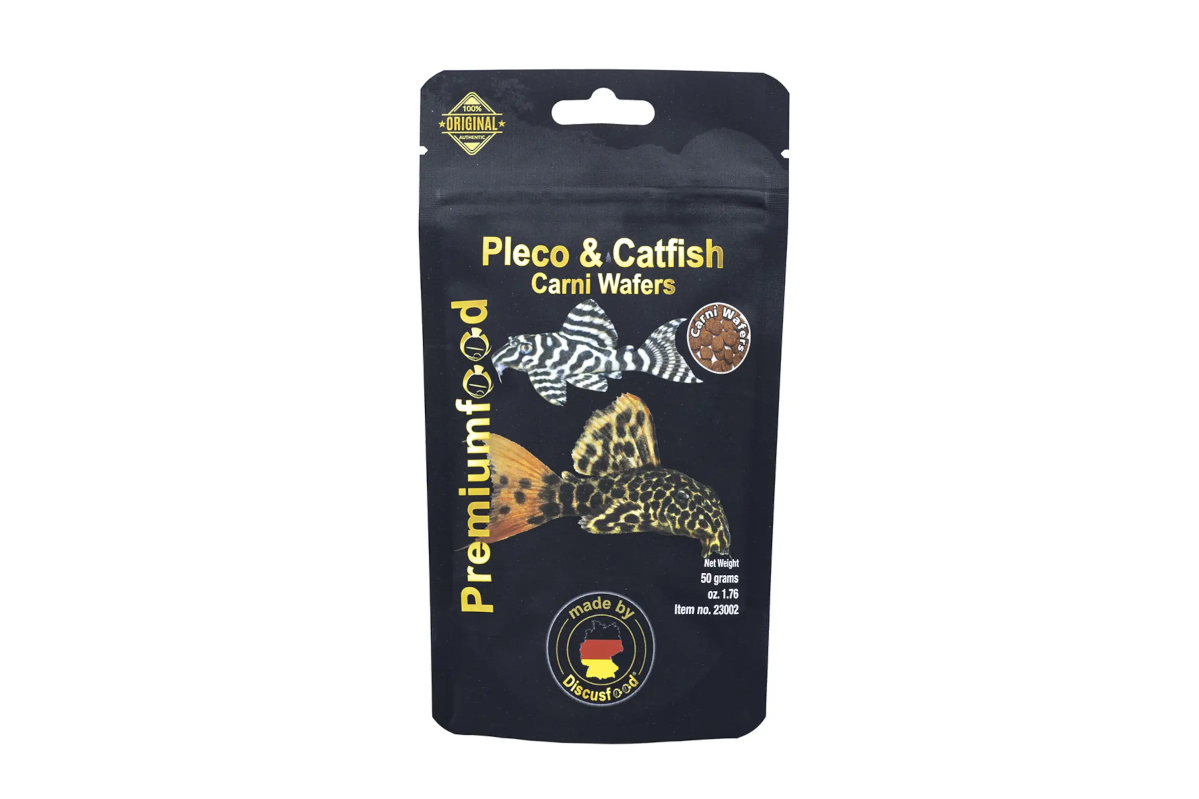 Discusfood Pleco & Catfish Carni Wafers, 50 g