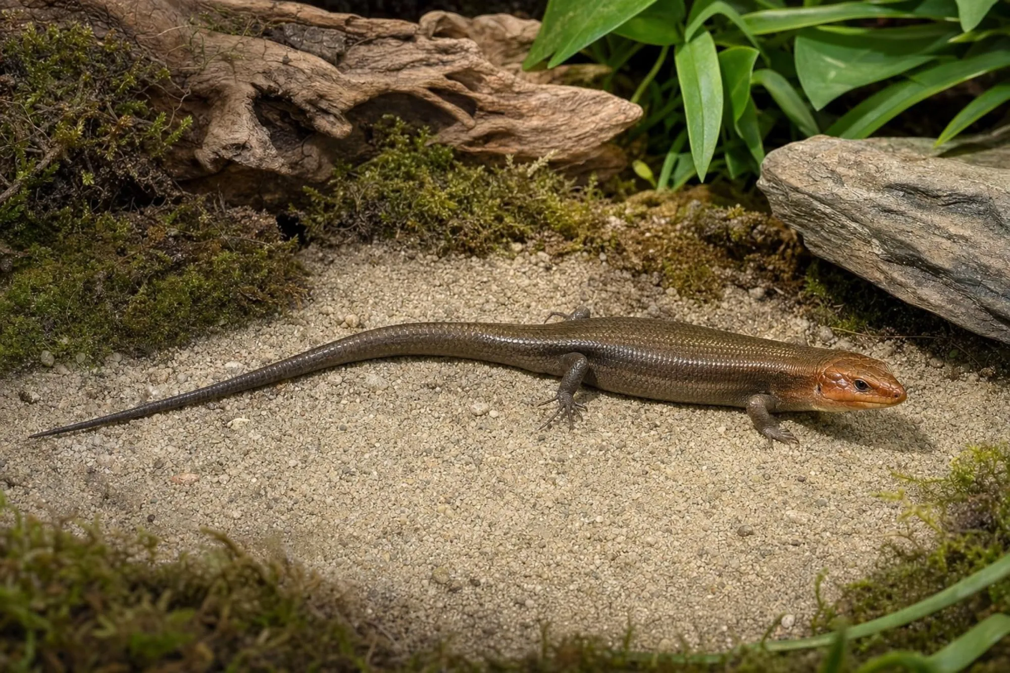 Breitkopfskink, Plestiodon laticeps