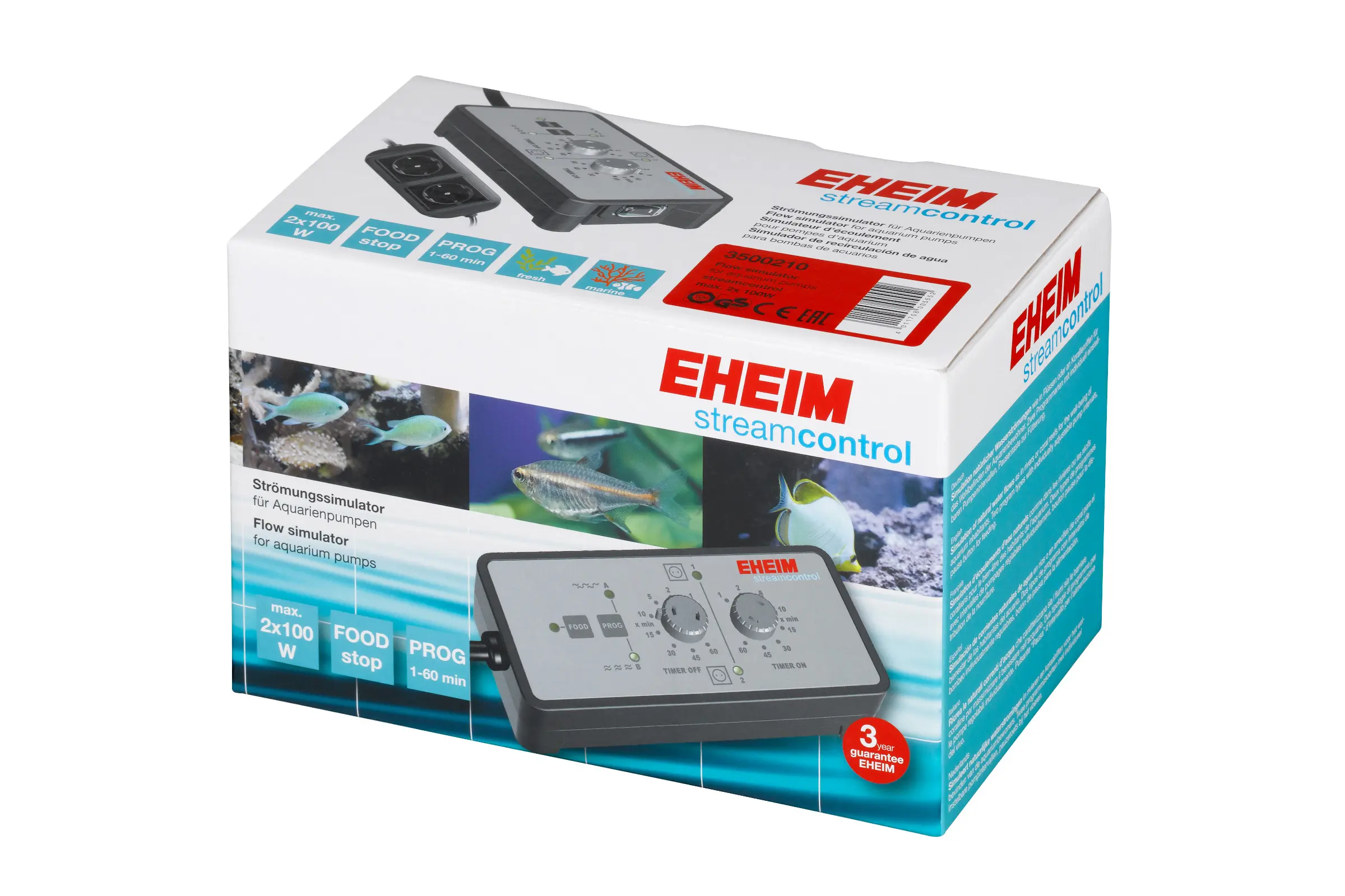 Eheim streamcontrol, Strömungssimulator