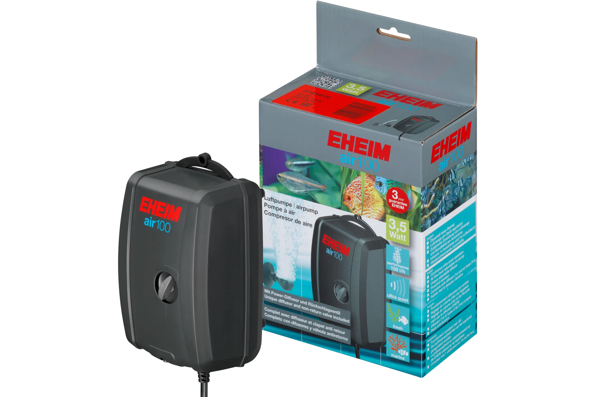 Eheim air100 Set, Membranpumpe