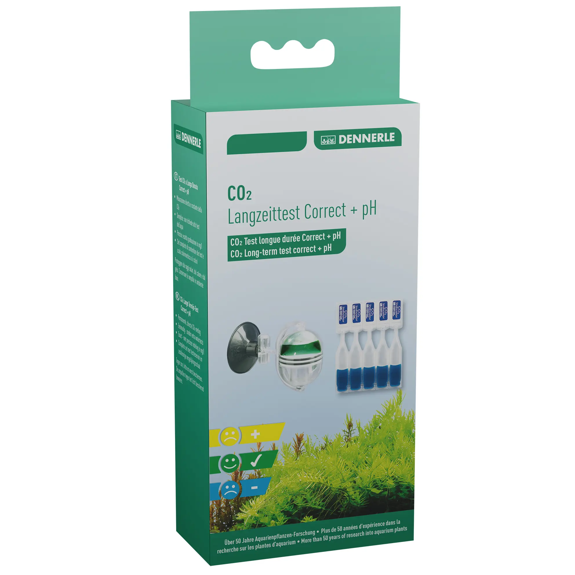 Dennerle Profi-Line CO² Langzeittest Correct + pH