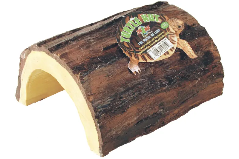 Zoomed Turtle Hut (plant resin product) Large, Kunstharz-Höhle