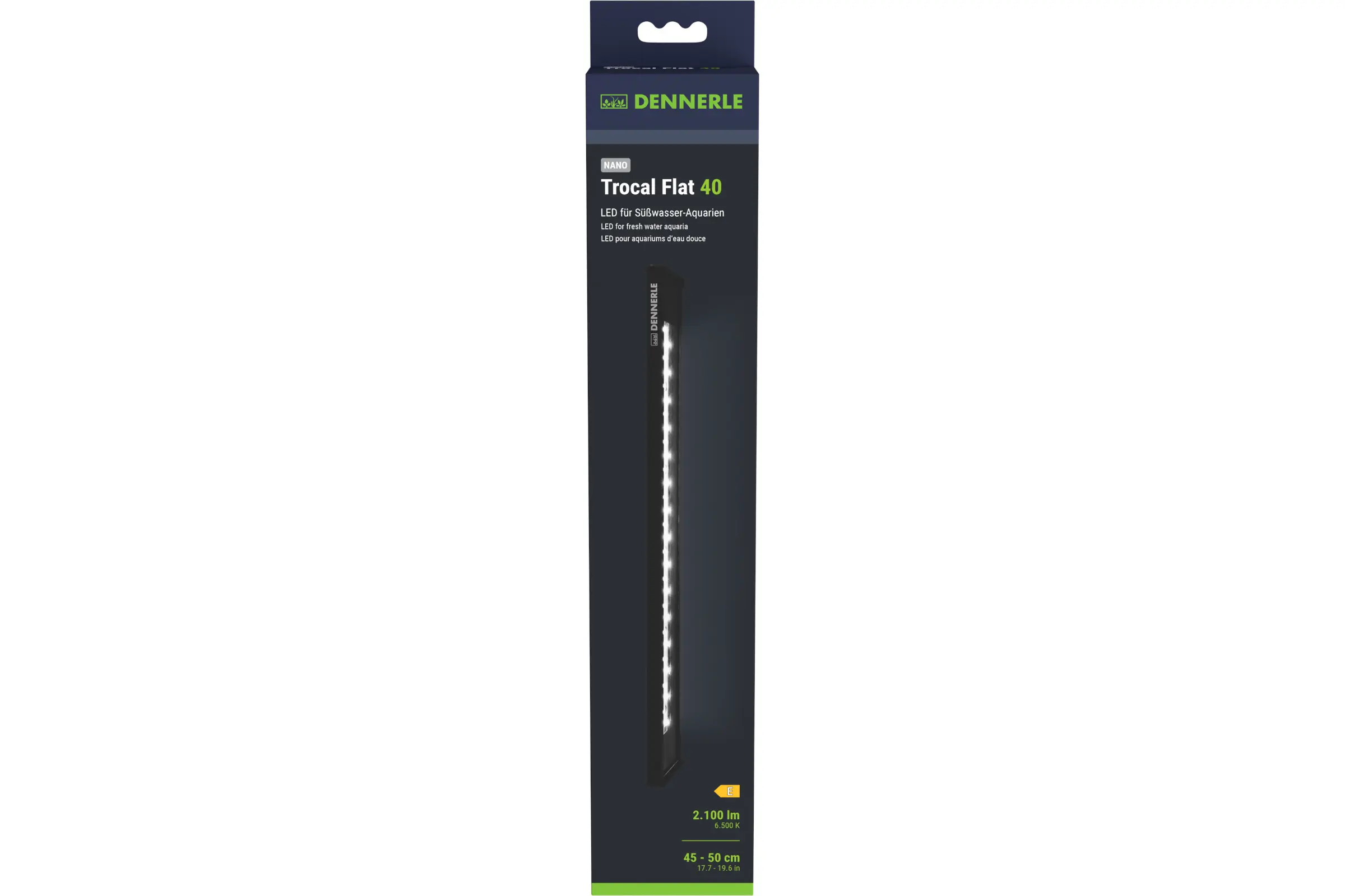 Dennerle Trocal Flat 40, LED-Aufsatzleuchte, 45-50 cm (Auslaufartikel)