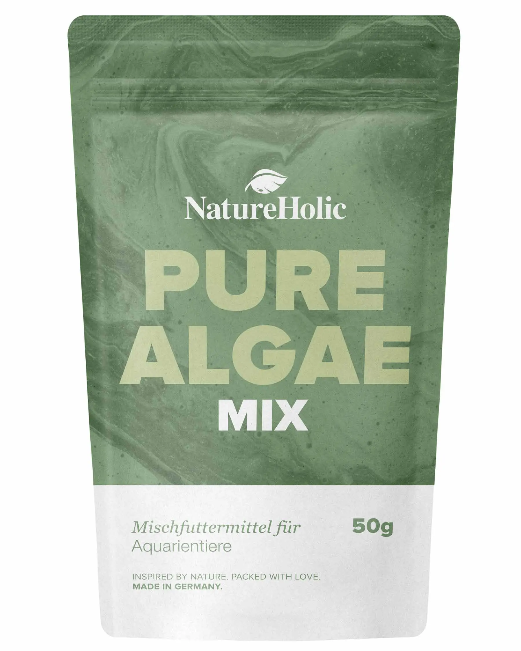 NatureHolic PureAlgae Mix, Algenfutter, 50 g