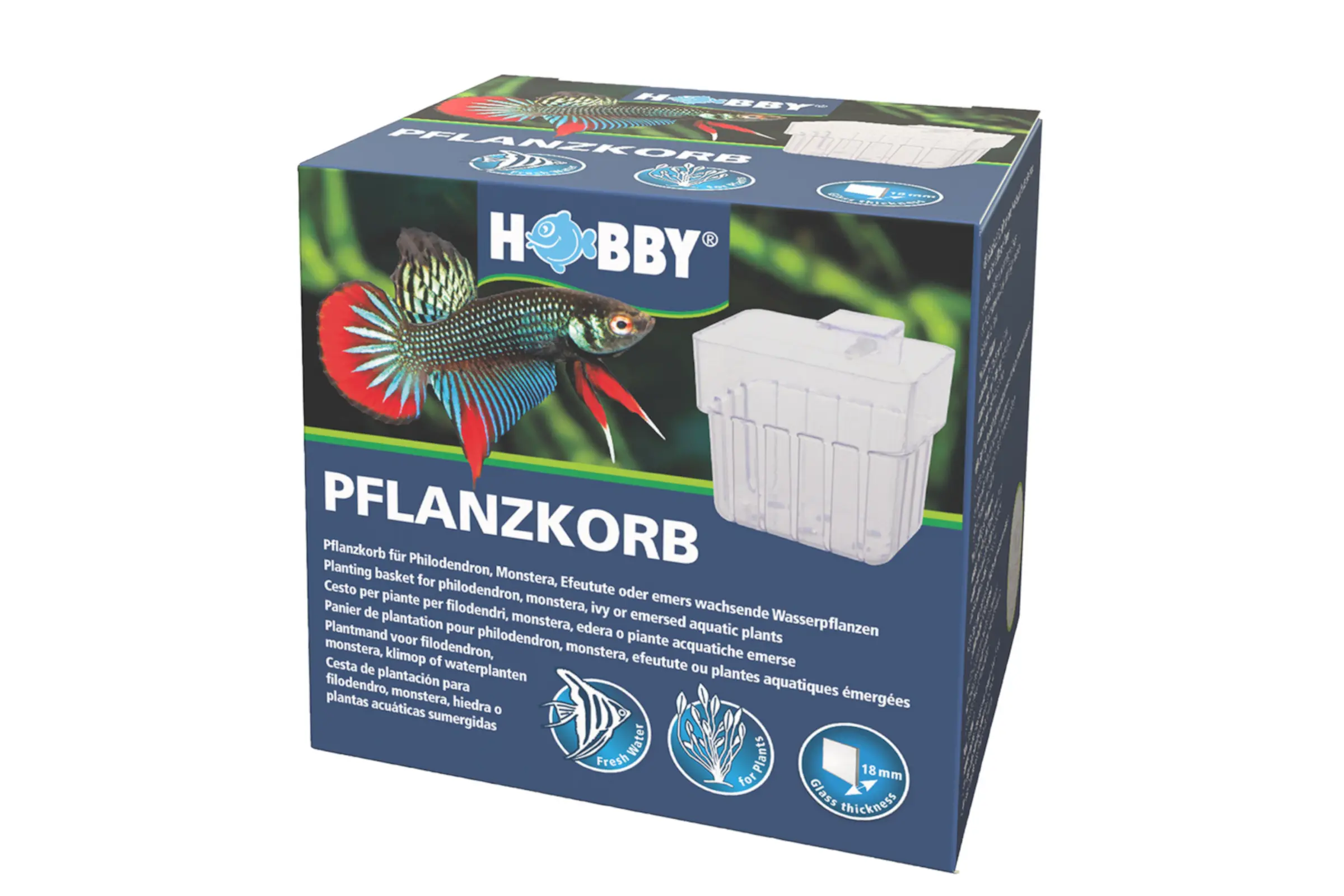Hobby Pflanzkorb für emerse Aquarienpflanzen