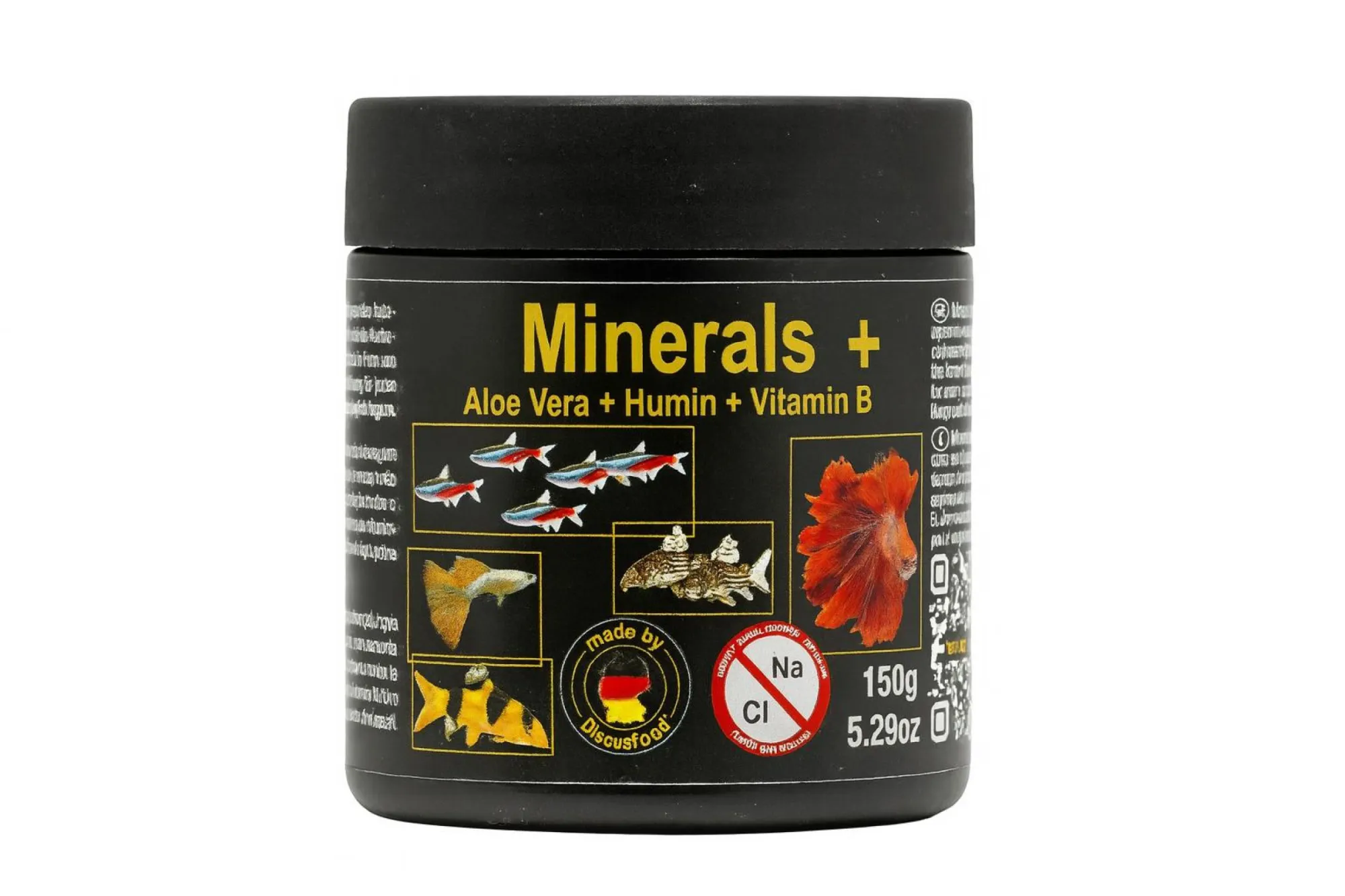Discusfood Minerals + Aloe Vera 150 g – KI-generierte Abbildung aus Produktreferenz