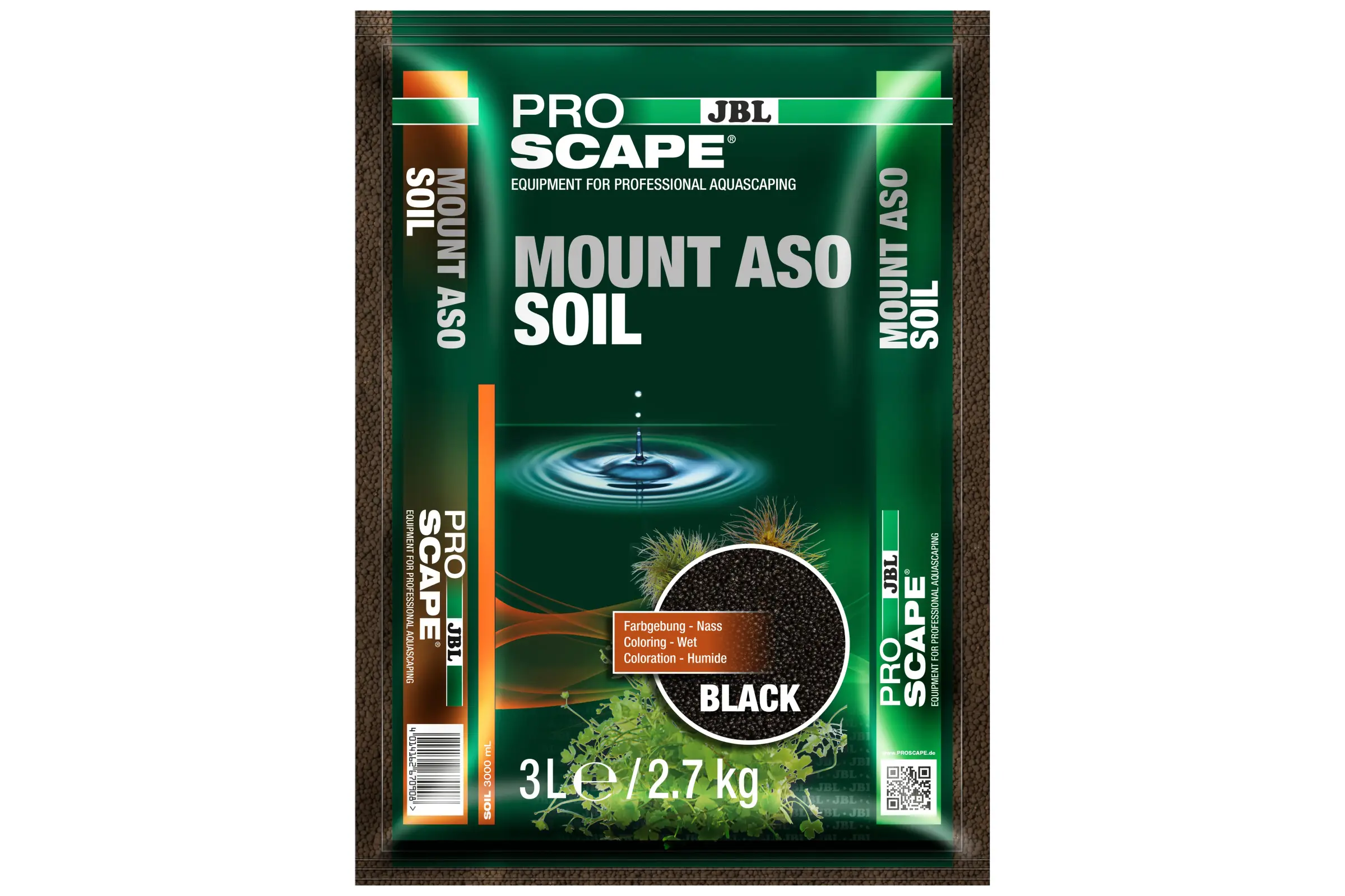 JBL PROSCAPE MOUNT ASO SOIL BLACK 3l – JBL-Herstellerbild