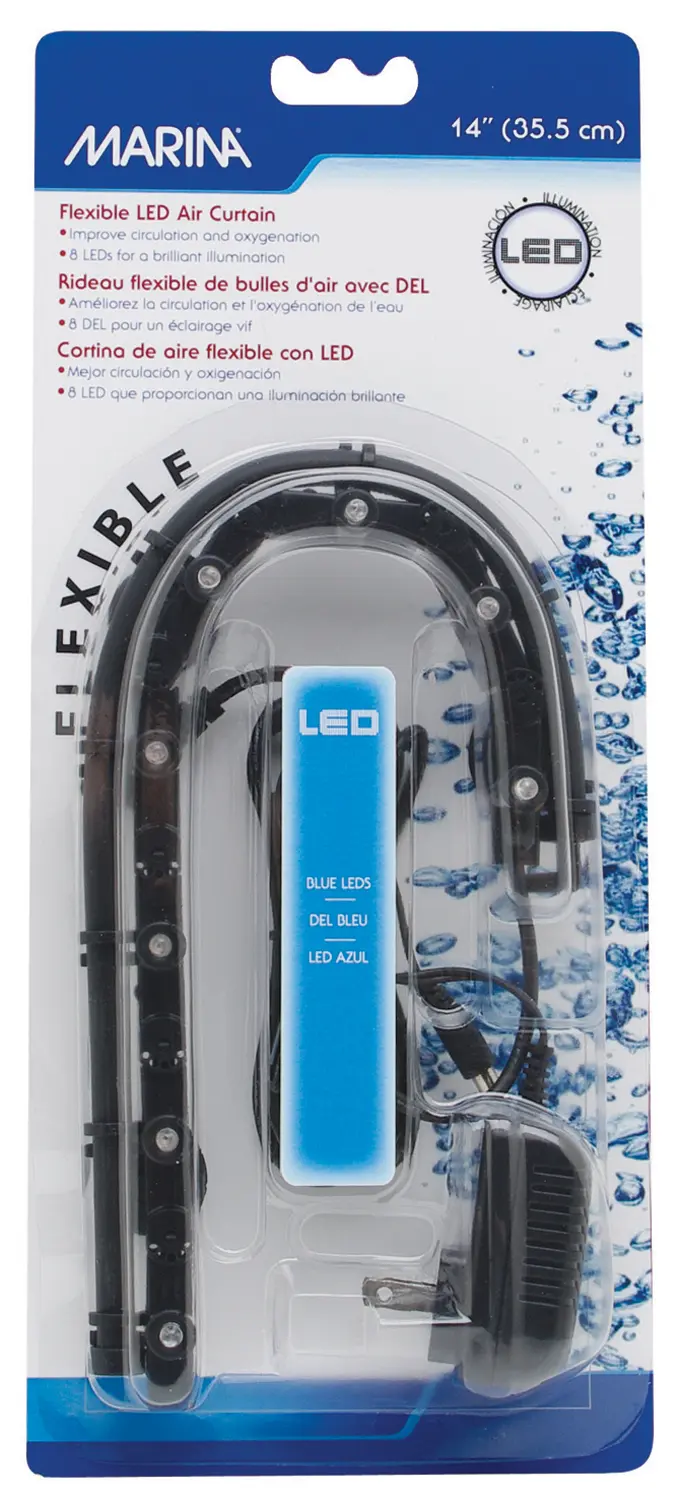 Marina Flex LED Vorhang blau 35,5 cm