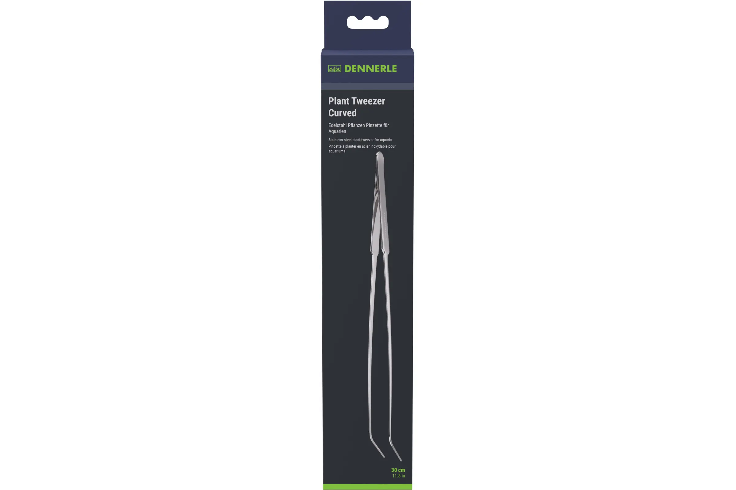 Dennerle Plant Tweezer Curved (30 cm), Pflanzpinzette gebogen