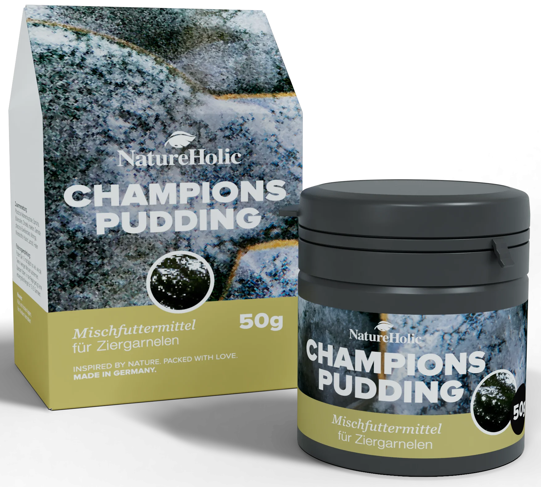 NatureHolic ChampionsPudding, Garnelenfutter, 50 ml