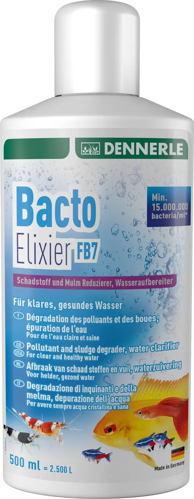 Dennerle Bacto Elixier FB7, Filterbakterien, 250 ml 