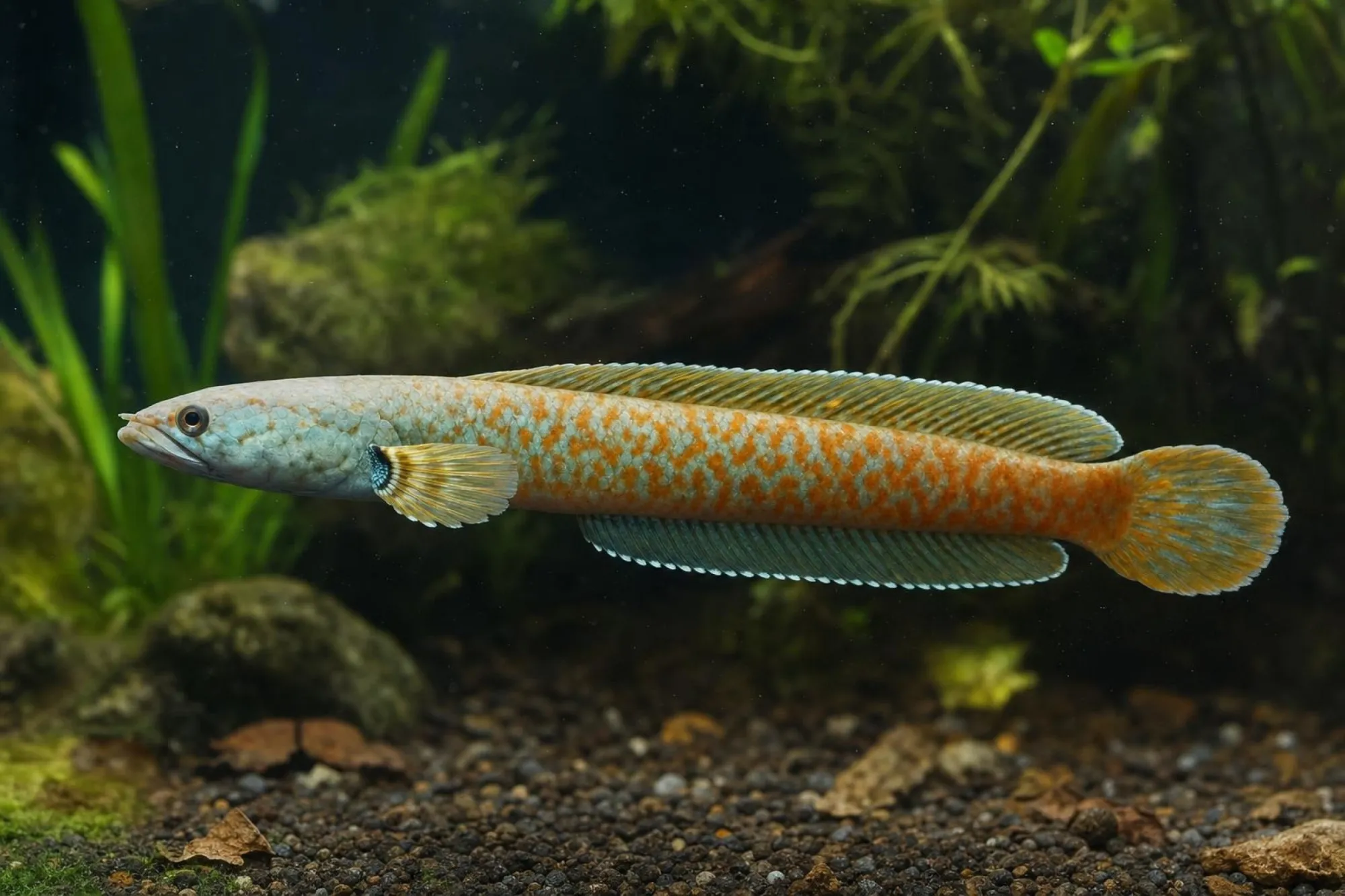 Ignis-Zwergschlangenkopf, Channa coccinea
