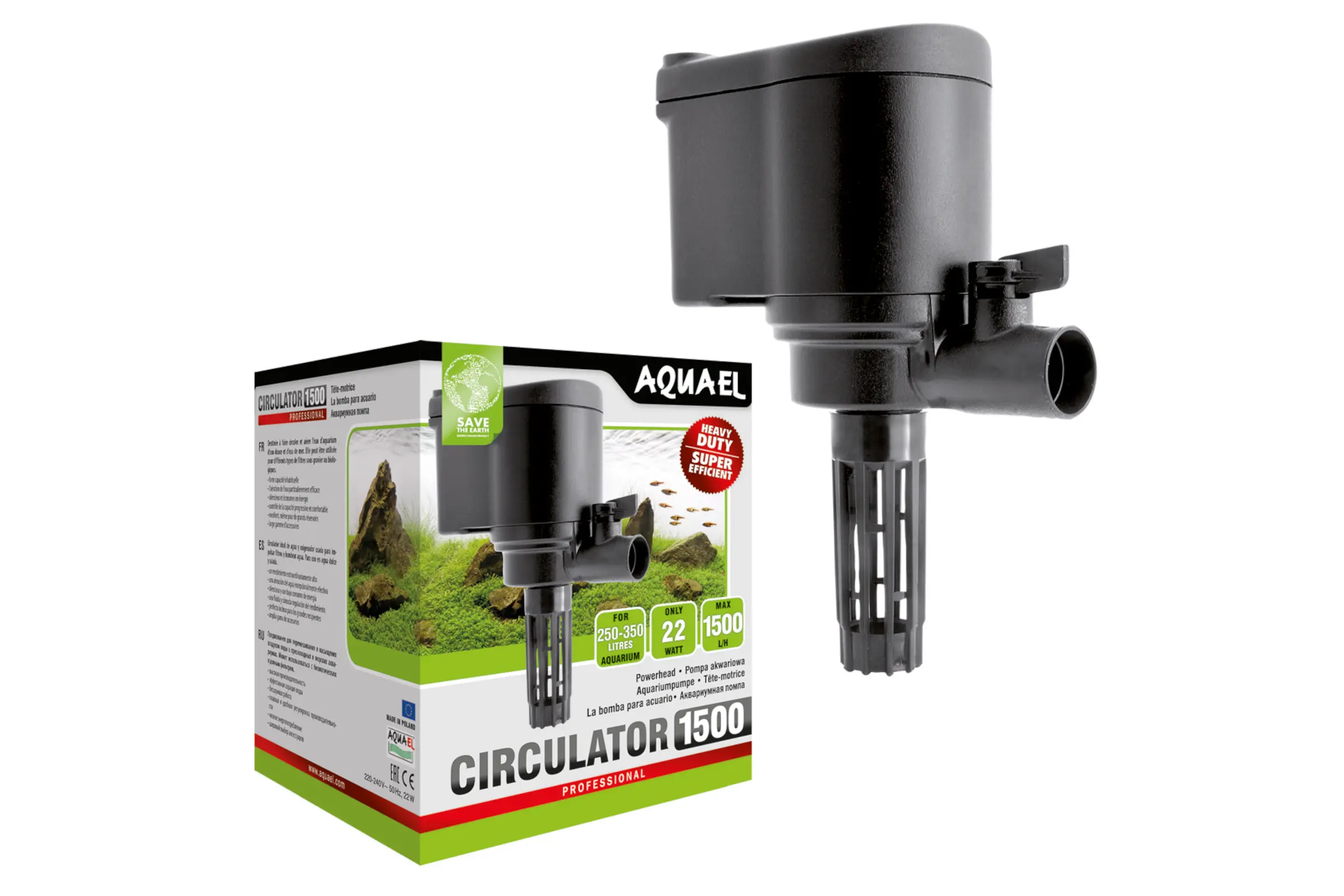 Aquael Pumpe Circulator 1500, Strömungspumpe