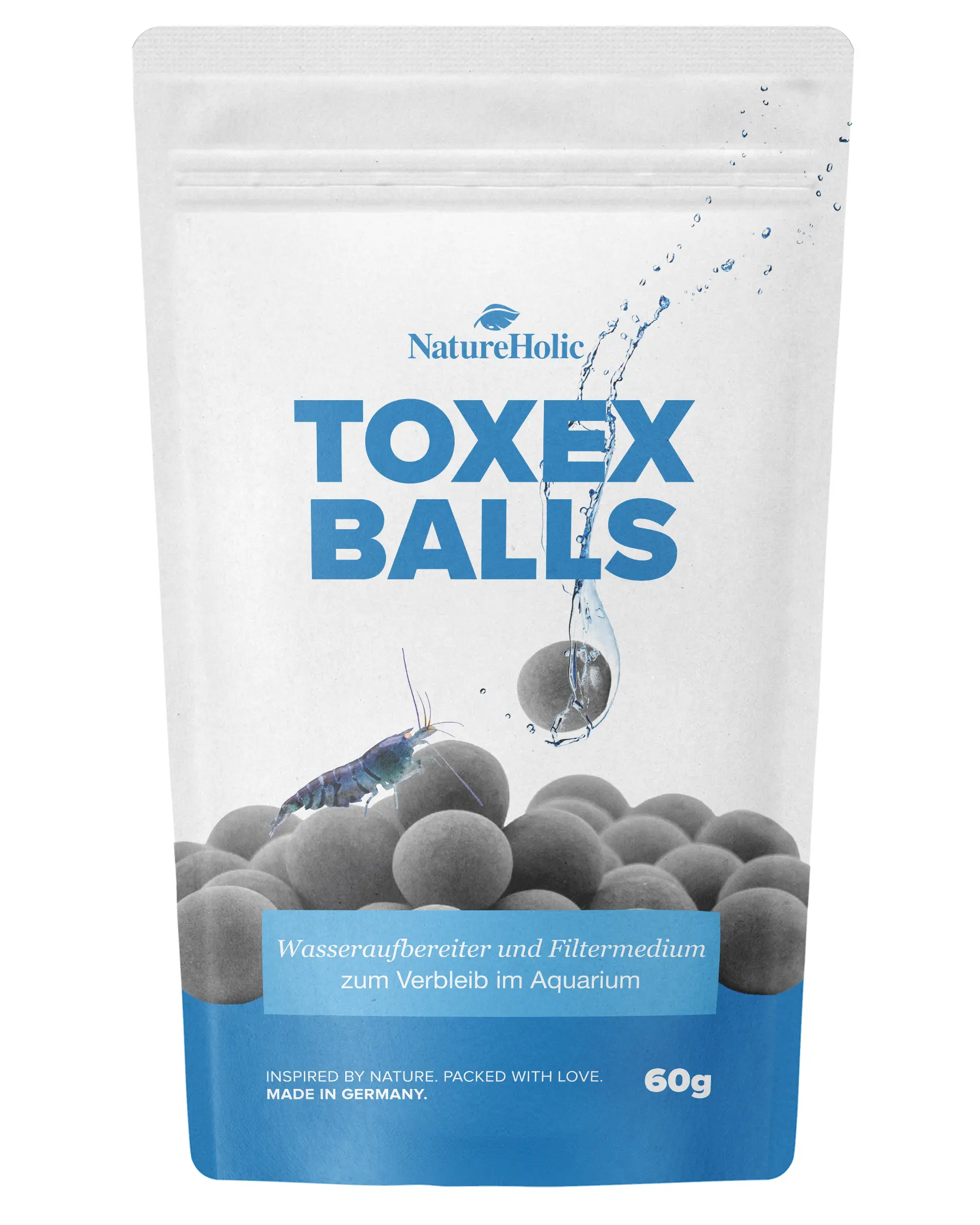 NatureHolic ToxEx Balls, Wasseraufbereiter, 60 g