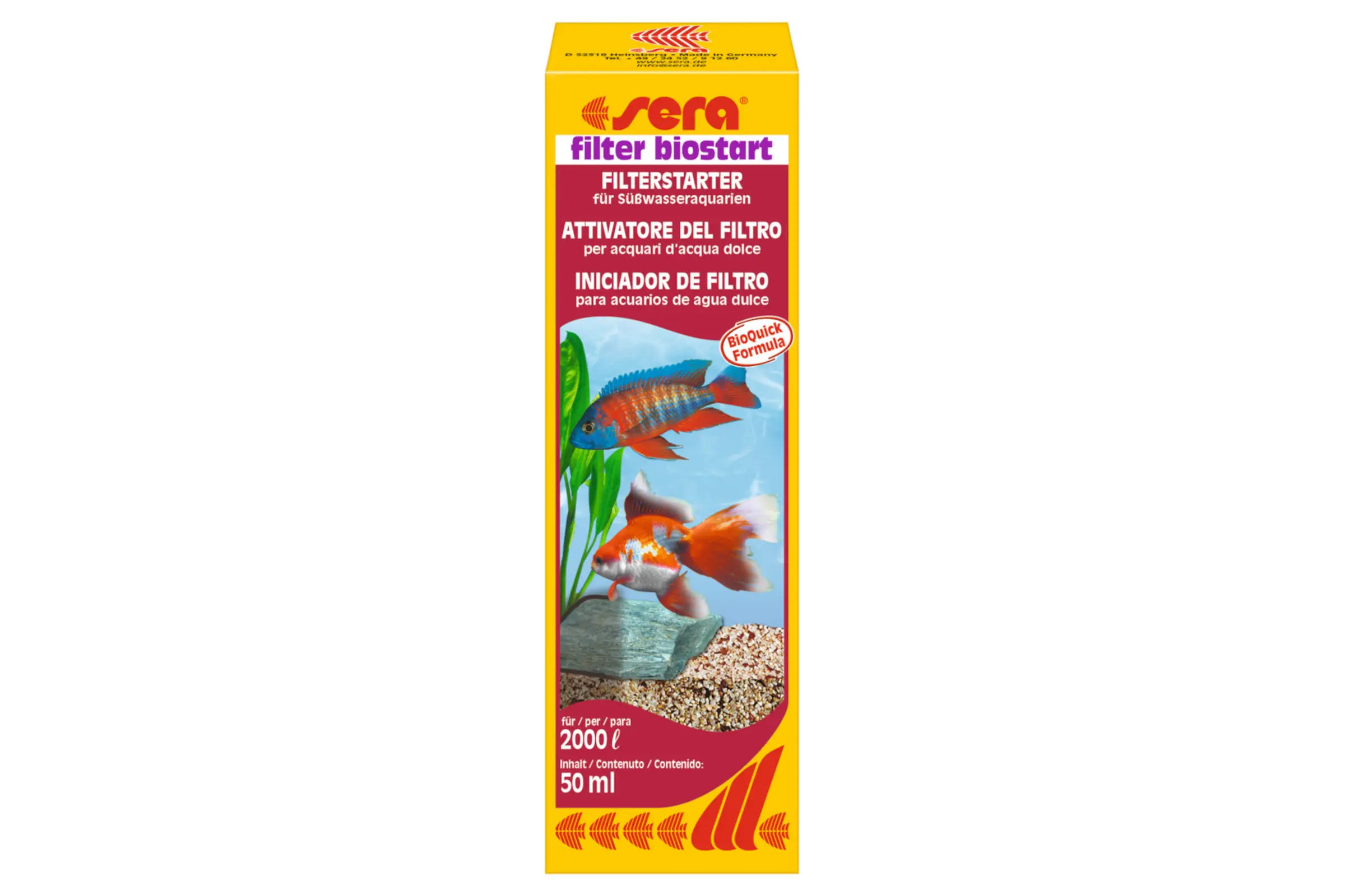 Sera filter biostart, Bakterienstarter, 50 ml