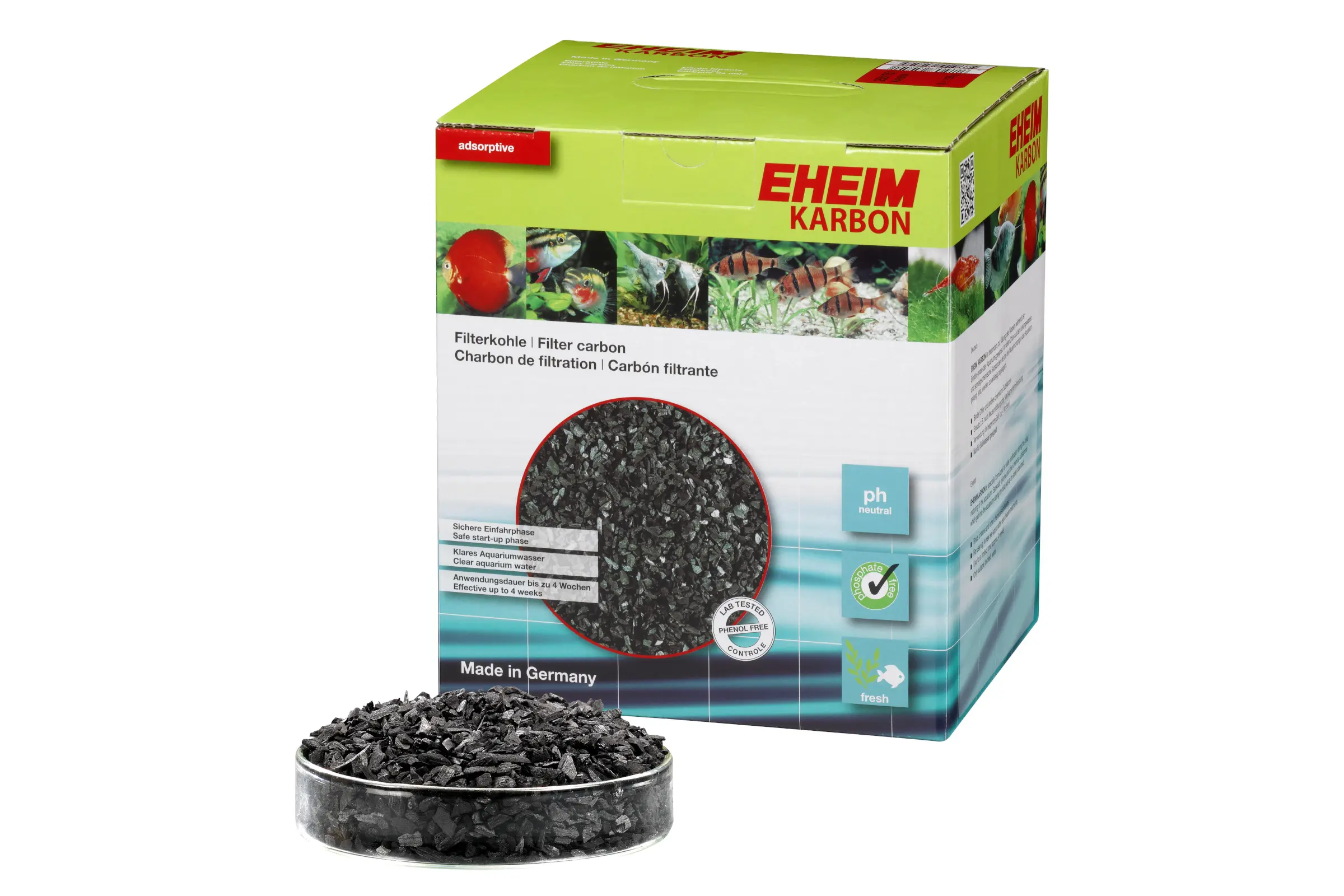 Eheim Karbon 1 Liter, Filterkohle
