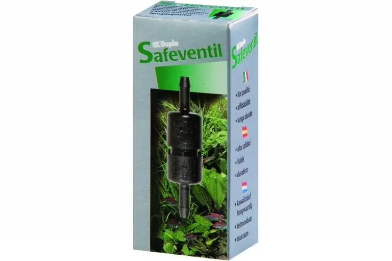 Dupla Safe-Ventil, Rückschlagventil für CO²