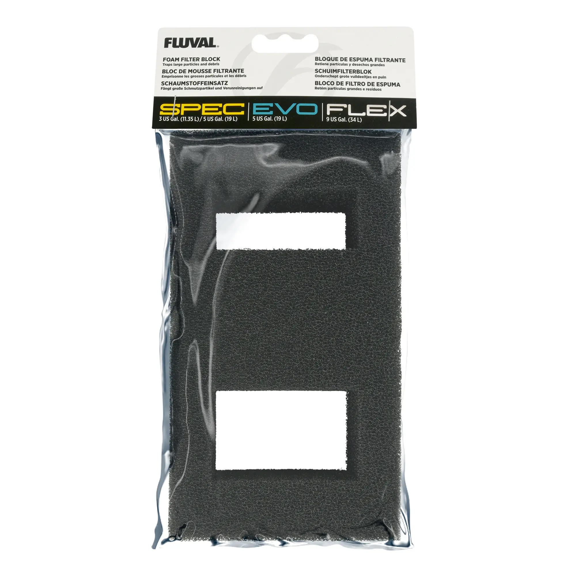 Fluval SPEC, FLEX Schaumstoff-Filtereinsatz