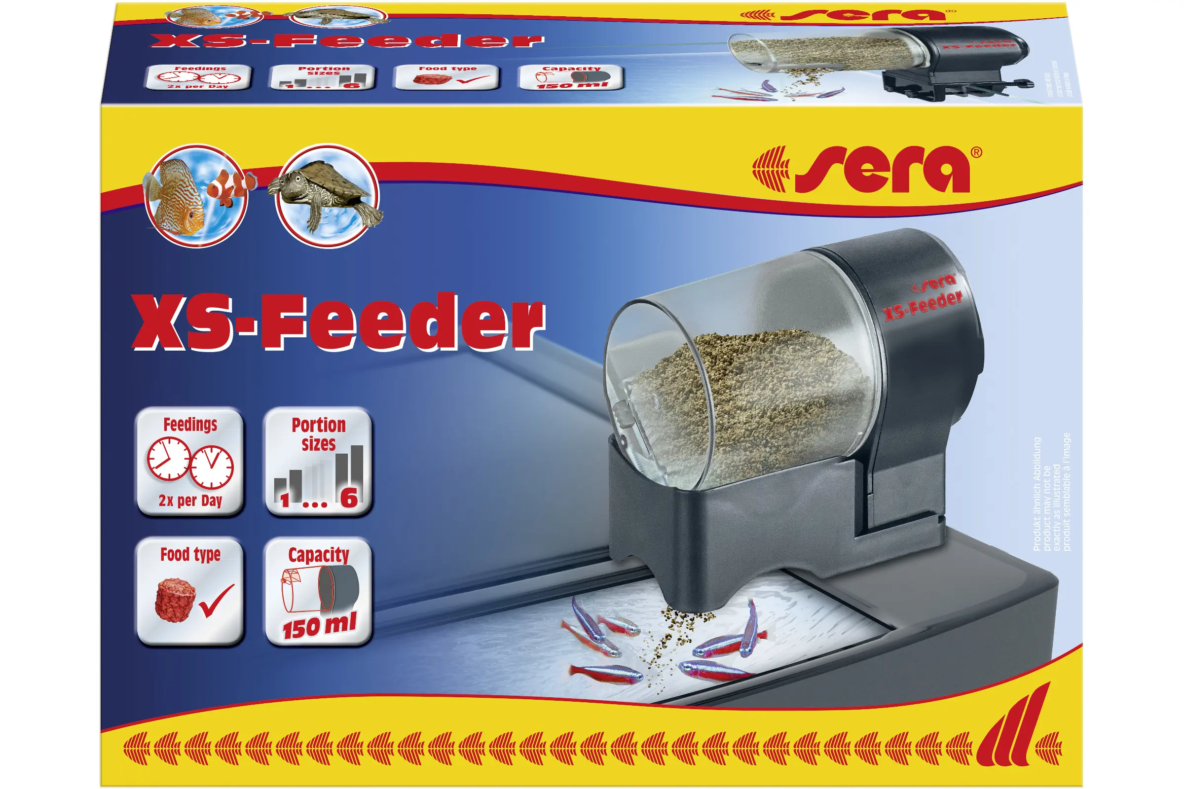 Sera XS‑Feeder, Futterautomat
