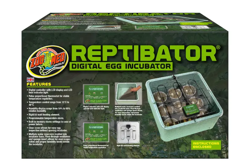 Zoomed Reptibator Egg Incubator, Reptilien-Inkubator