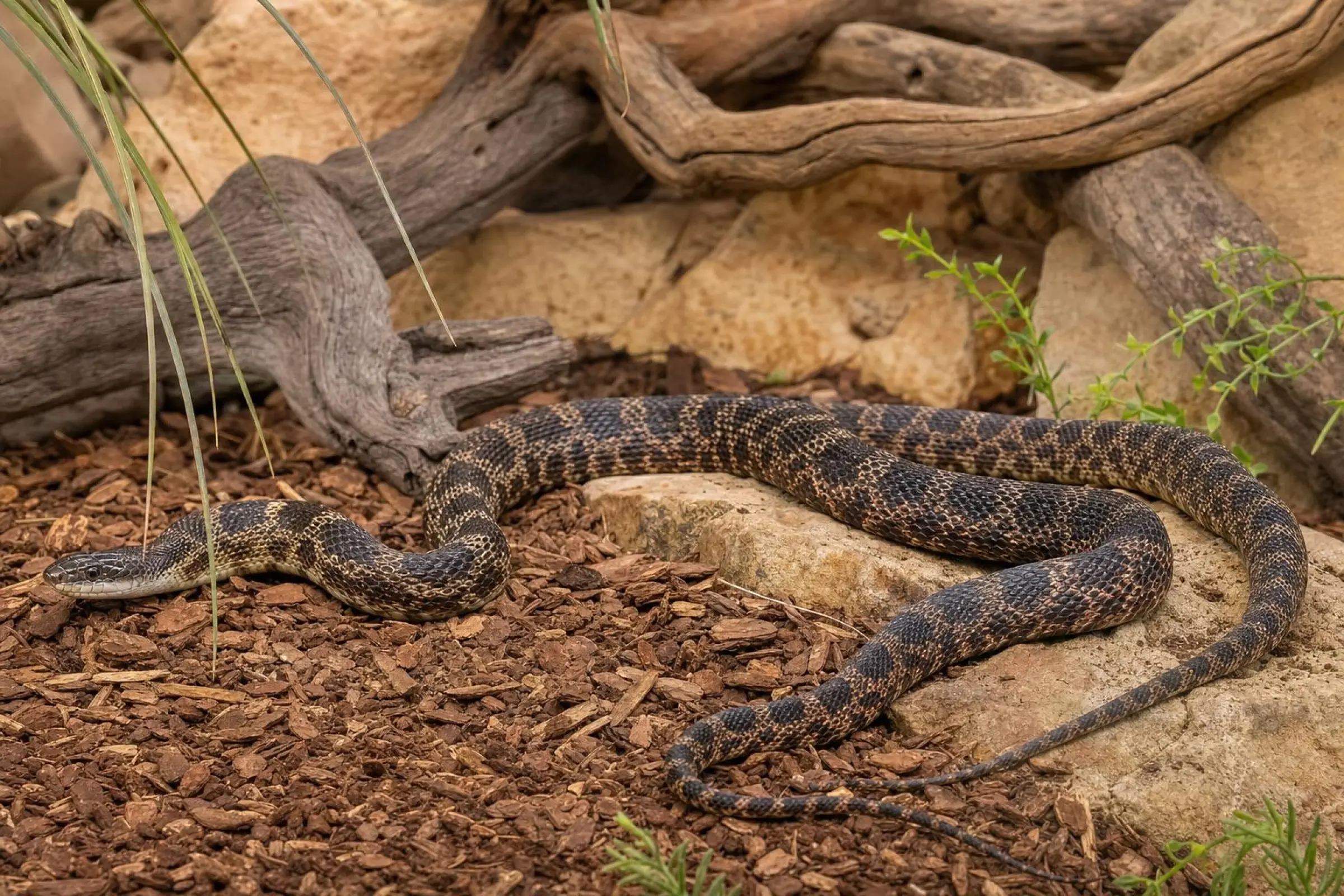 Texas-Rattennatter, Pantherophis o. lindheimeri