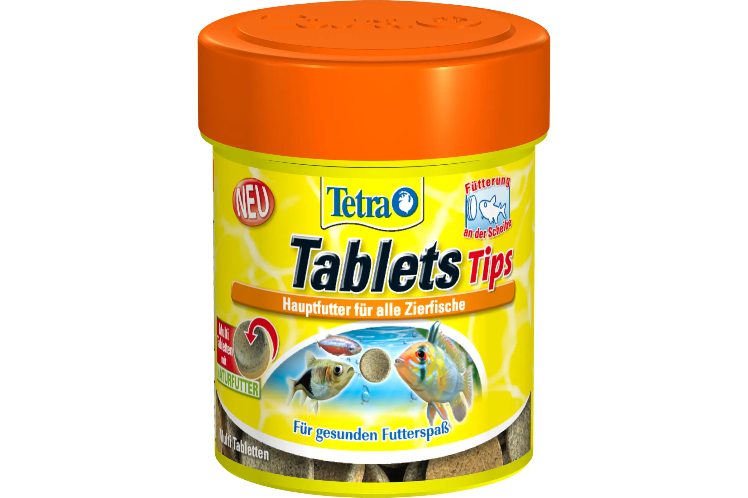 Tetra Tablets Tips, Hauptfutter-Tabletten, mit 75 und 165 Tabletten