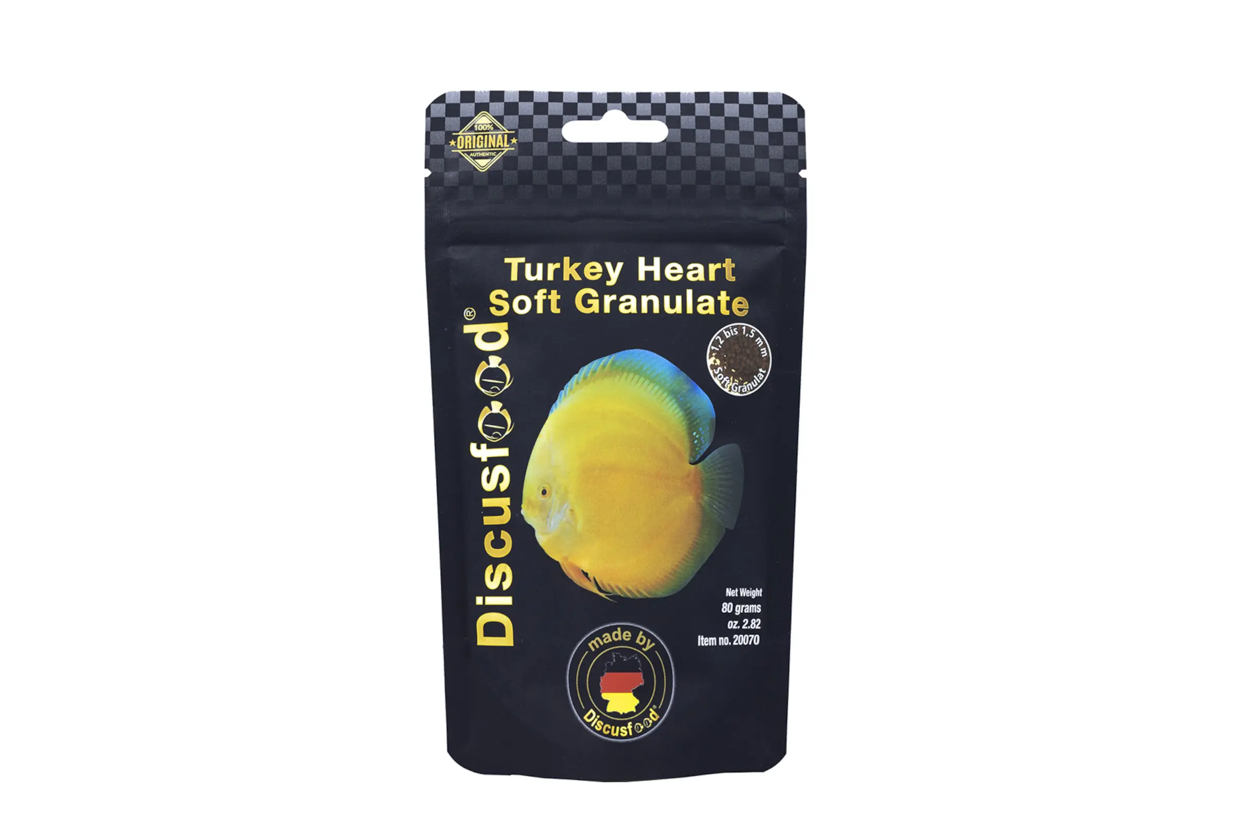 Discusfood Turkey Heart Granulate Soft, 80 g