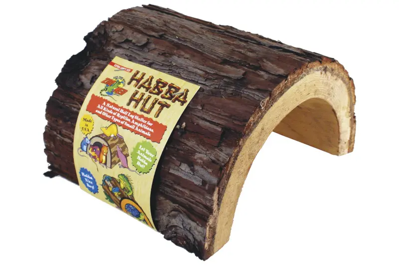 Zoomed Habba Hut (natural wood product) X LG, XL Terrarien-Holzhöhle