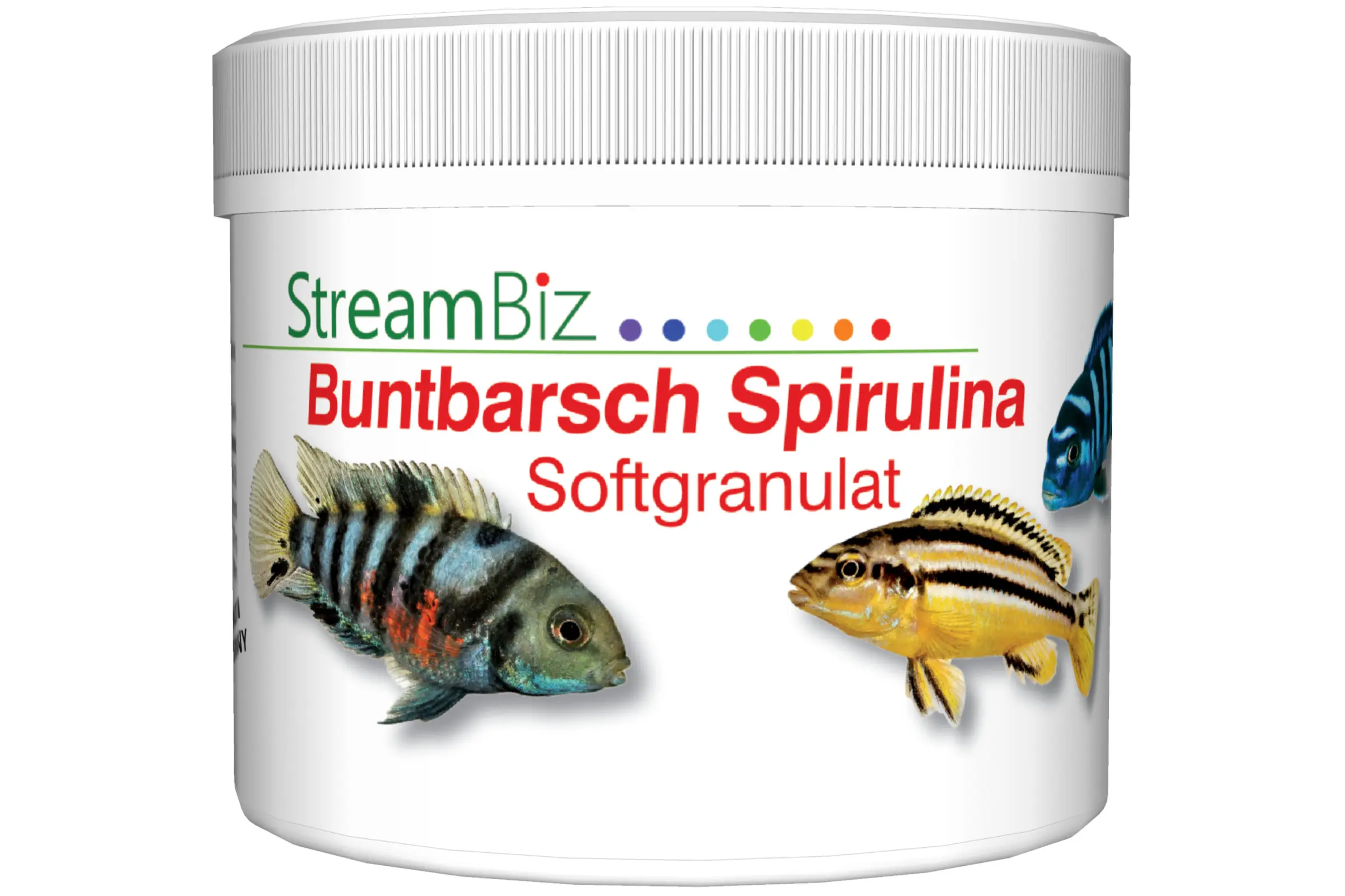 Streambiz Buntbarsch Spirulina Granulat, 80 g