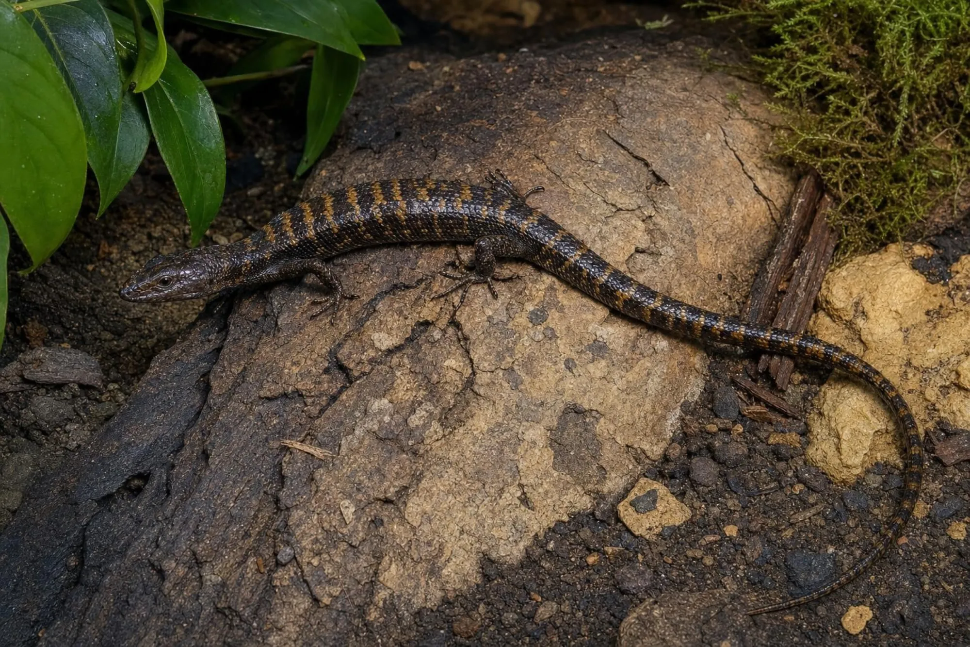 Cao-Bang-Wasserskink, Tropidophorus murphyi