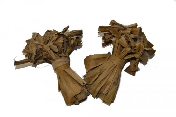 Getrocknete Bananenblätter, Musa leaves, 50 Stück