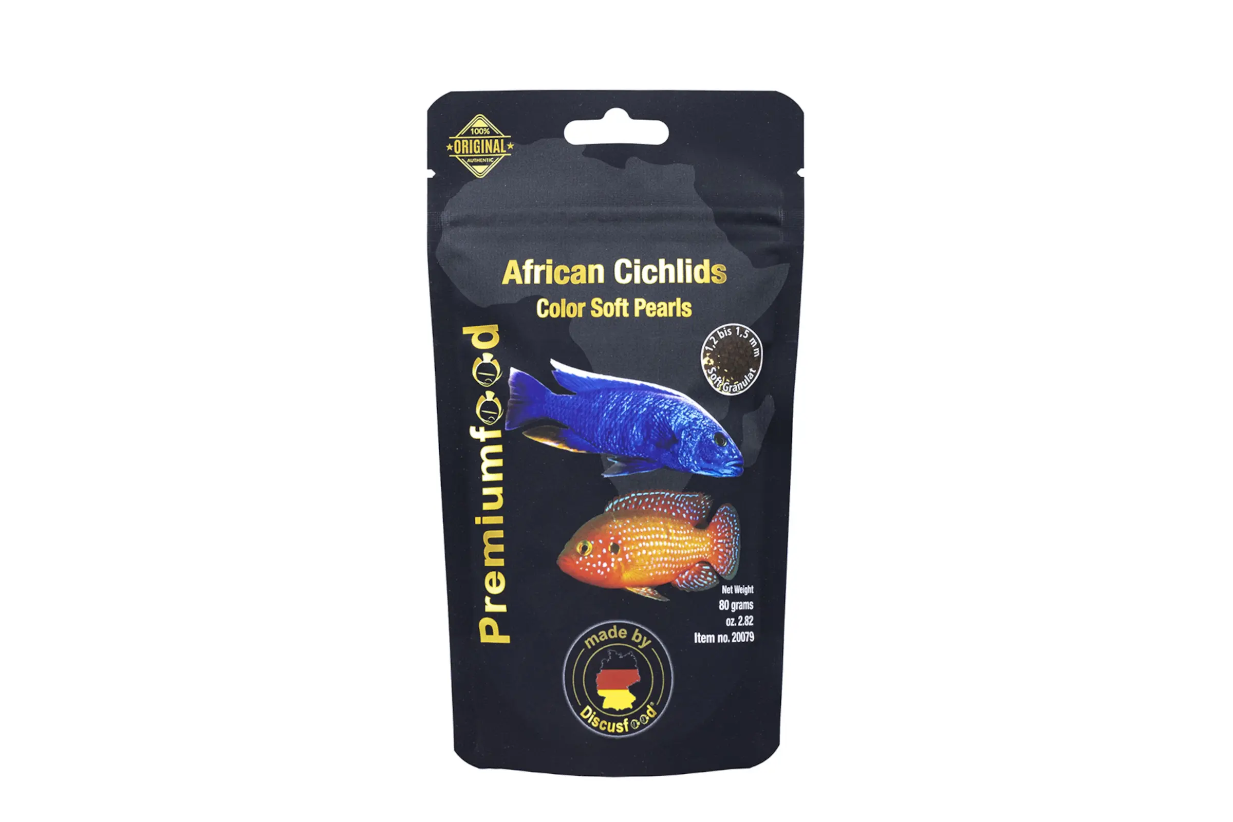 Discusfood African Cichlid Color Pearls Soft, 80 g