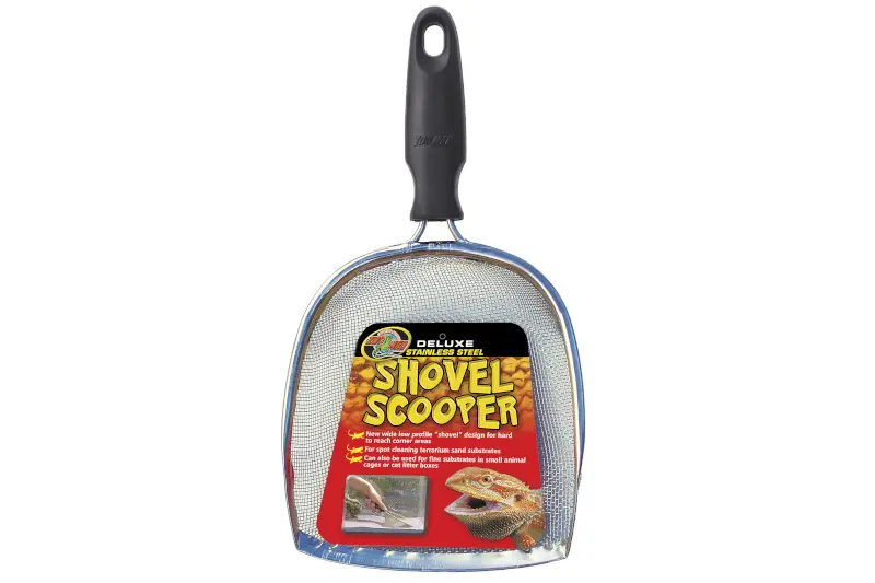 Zoomed Deluxe Shovel Scooper, Reinigungsschaufel für Terrarien