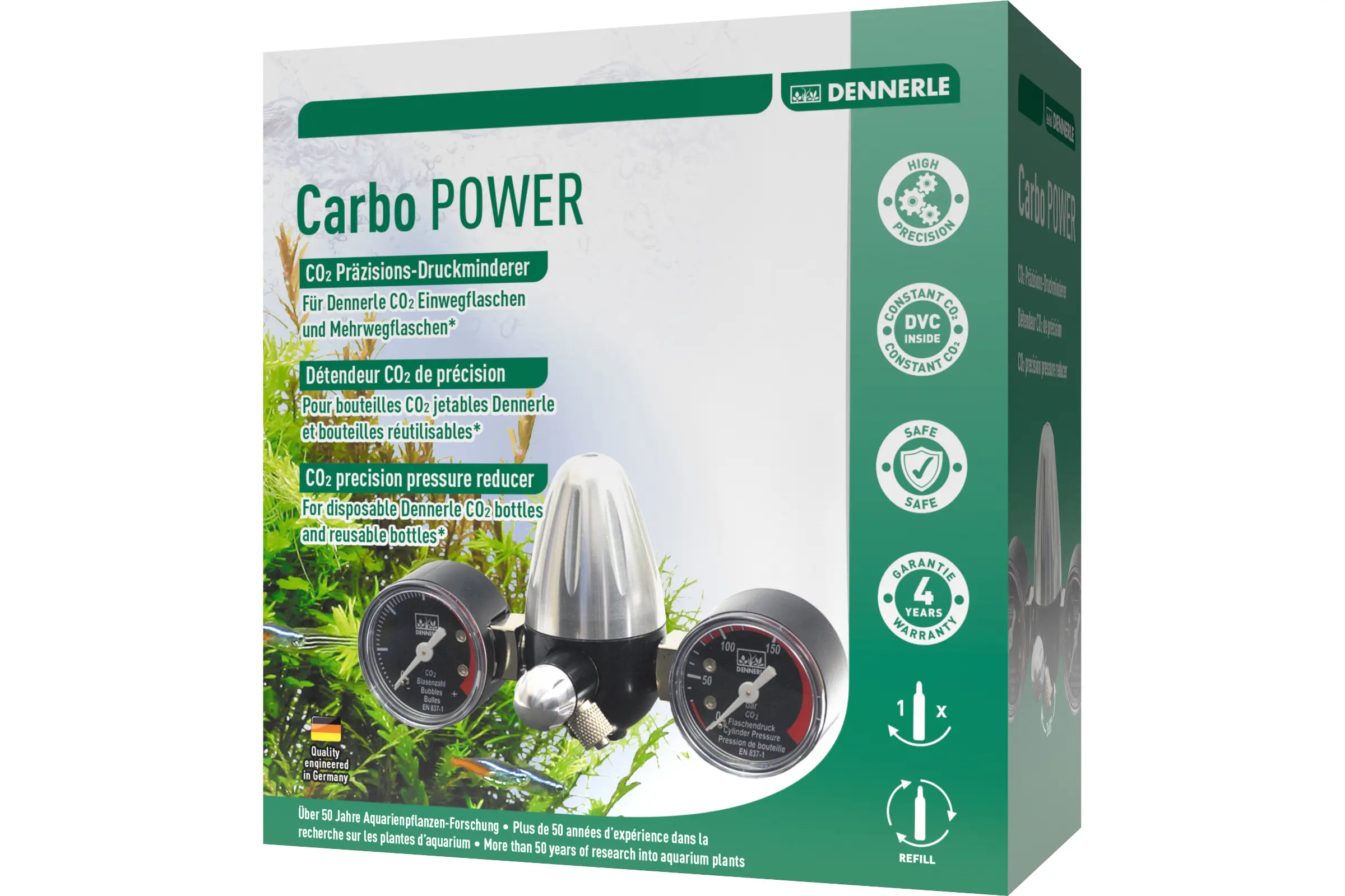 Dennerle CO² Druckminderer Evolution Quantum / Carbo POWER